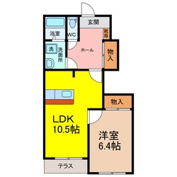 セントラーザ乙柳の物件間取画像